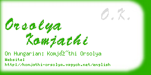 orsolya komjathi business card